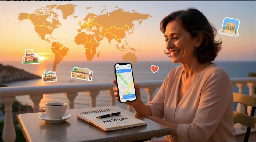 Planifica Viajes Como una Profesional: Domina Google Maps + IA para Crear Itinerarios Inteligentes