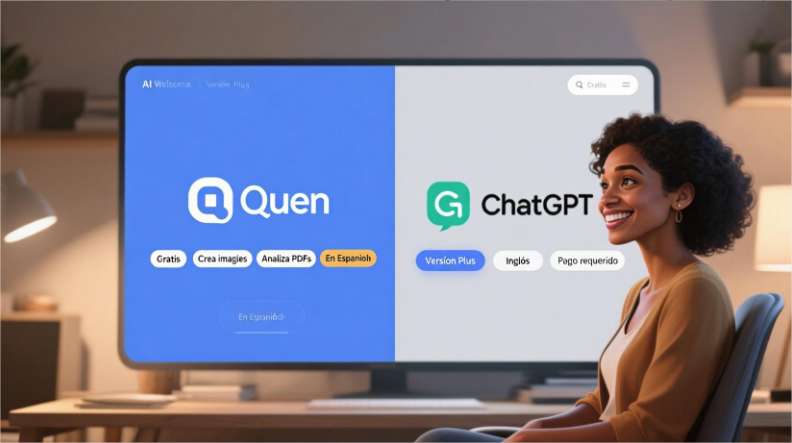 Comparativa Qwen vs ChatGPT para mujeres emprendedoras
